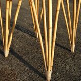 Rattan dining table