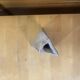 Hilborn vase pottery design grey ceramic geometric lines vintage