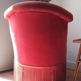 Paire de fauteuils crapauds