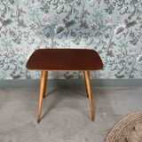 70s wooden side table