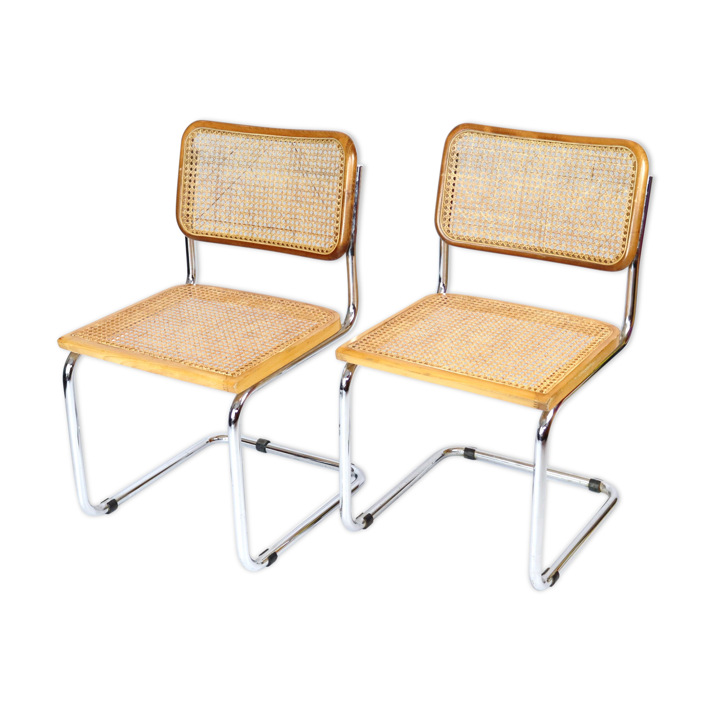 Pair of chairs Breuer B32