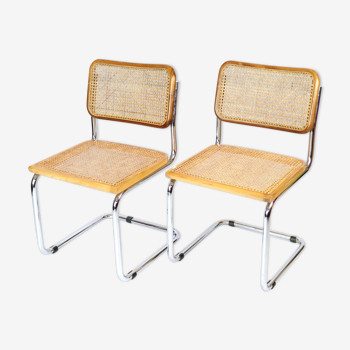 Pair of chairs Breuer B32