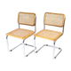 Paire de chaises B32 de Breuer