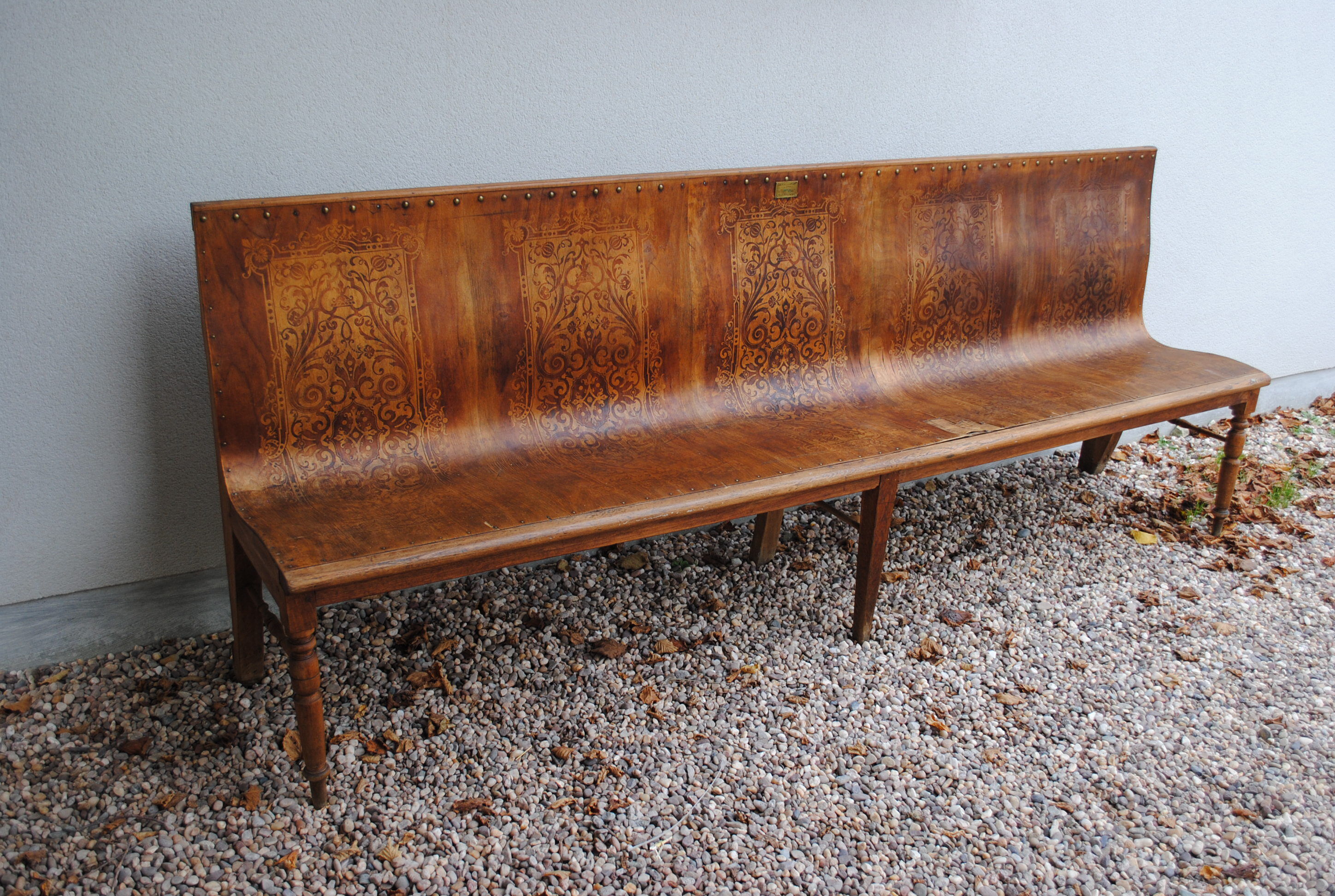 Banquette de bistrot, 1920