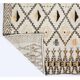Modern Handmade Moroccan Large Rug, 100% Wool. Custom Options Available