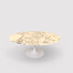 Tulip oval arabescato marble coffee table by Eero Saarinen for Knoll International 1990s