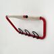 Tubular wall coat rack, 1980