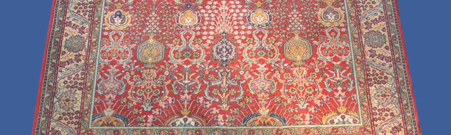 Carpet from Punjab in wool, 248x173cm