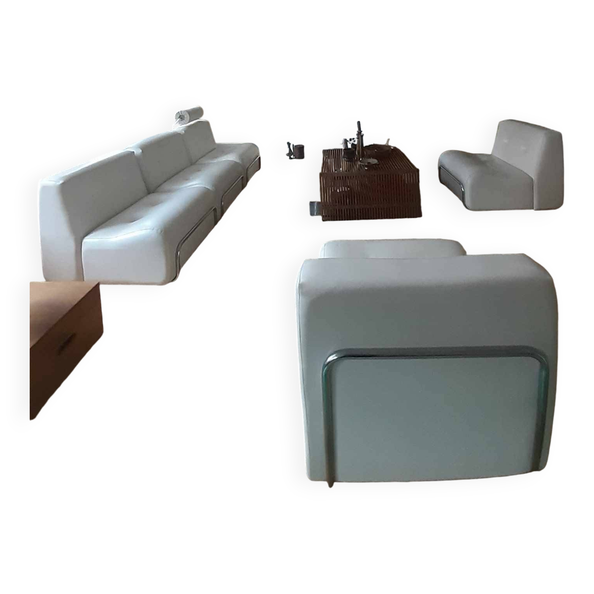 Adriano Piazzesi 5-piece modular living room set