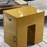 Mustard yellow desk furniture