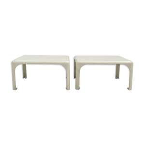 lot de 2 tables empilables