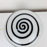 Zebra glass ball lamp by Eglo, 90s, vintage