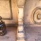 Saint-Hubert wall shelf in solid wood – 19th century – Patina