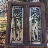 Oak entrance door