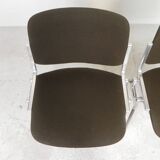 Set of 2 Castelli Dsc Axis 106 chairs by Giancarlo Piretti, 1970s
