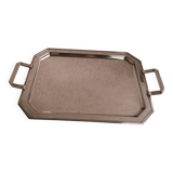 Chrome serving tray