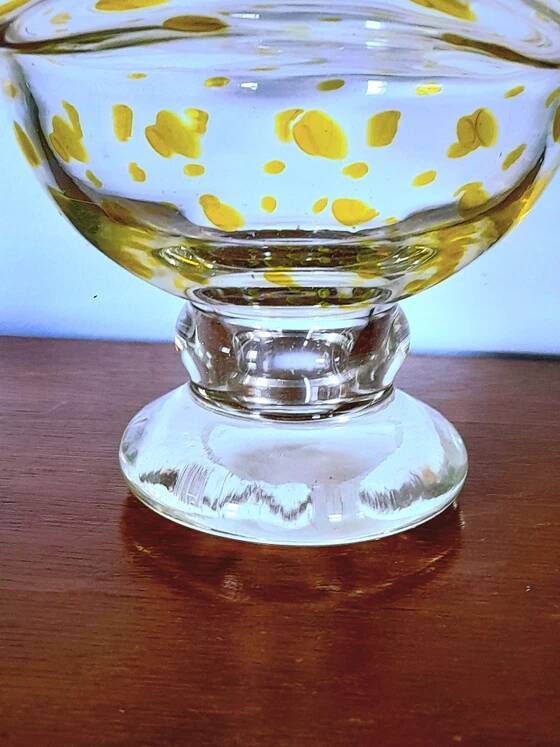 Coupe en verre soufflé de Murano