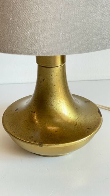 Lampe en laiton vintage