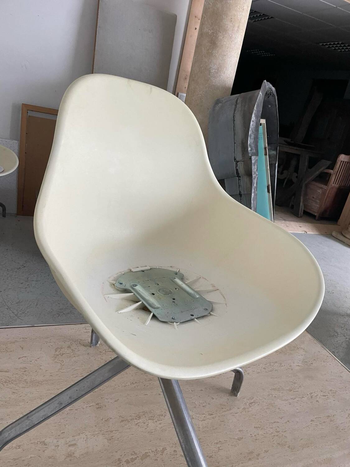 Set of 4 IKEA Chris Martin ABS chairs