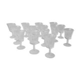 70's stemware
