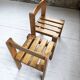 Duo de chaises en pin, style Les Arcs