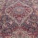 Large Antique Iranian Oriental Rug: Yazd: 4.45 X 3.30 Meters