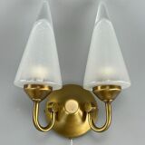 Applique murale Honsel verre space age design