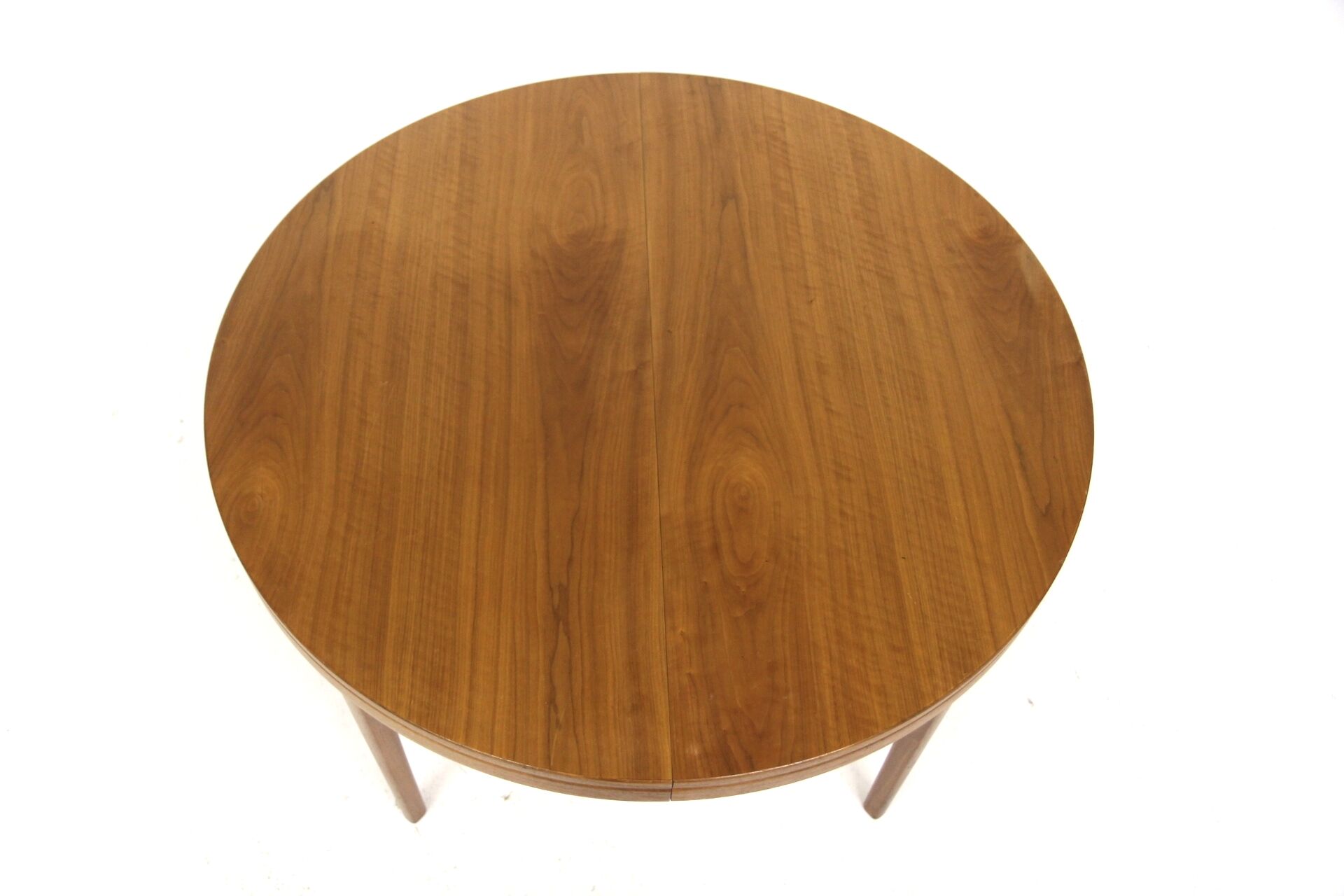 Scandinavian walnut dining table, Sweden, 1960