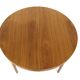 Scandinavian walnut dining table, Sweden, 1960