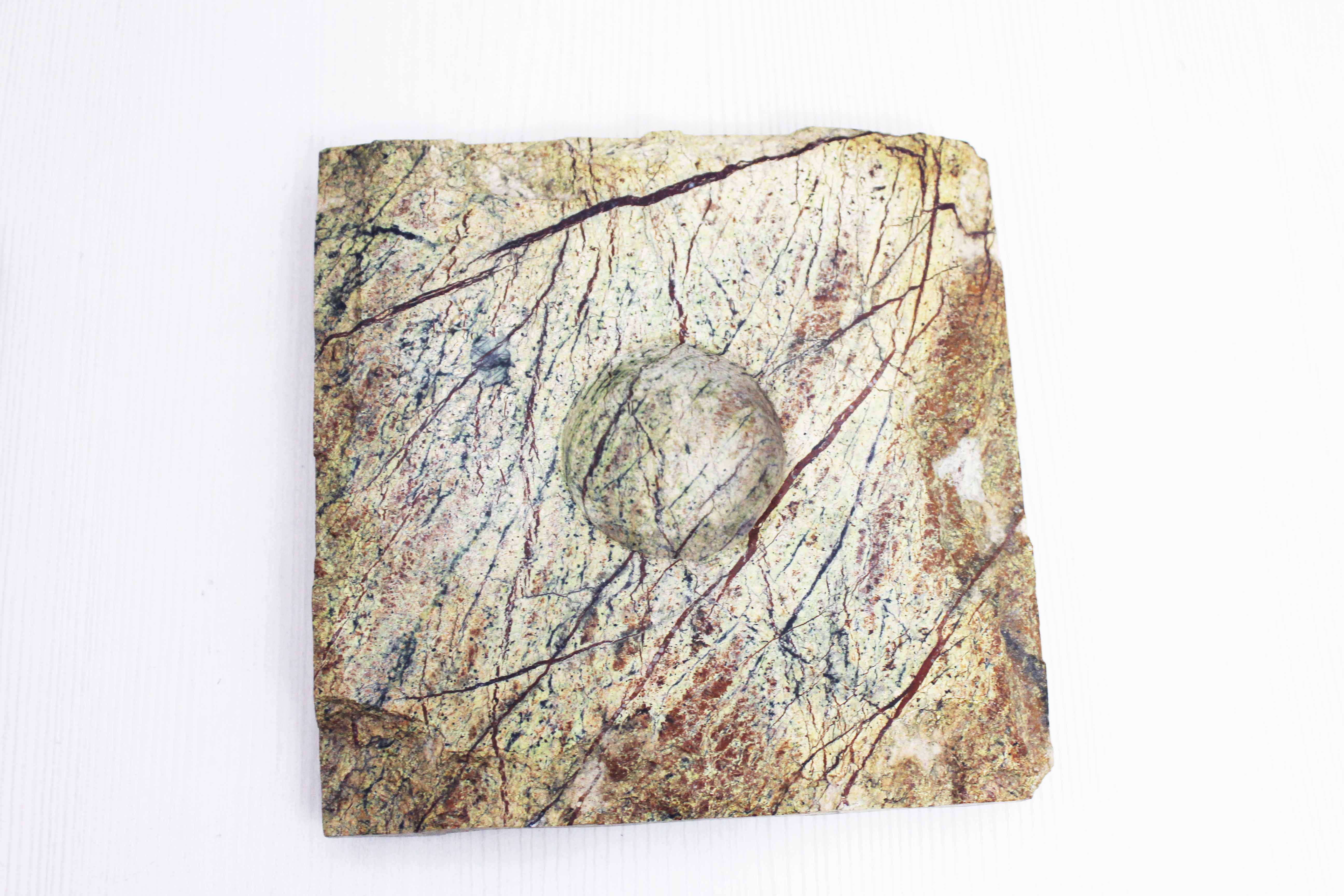 Pair of brutalist candlesticks