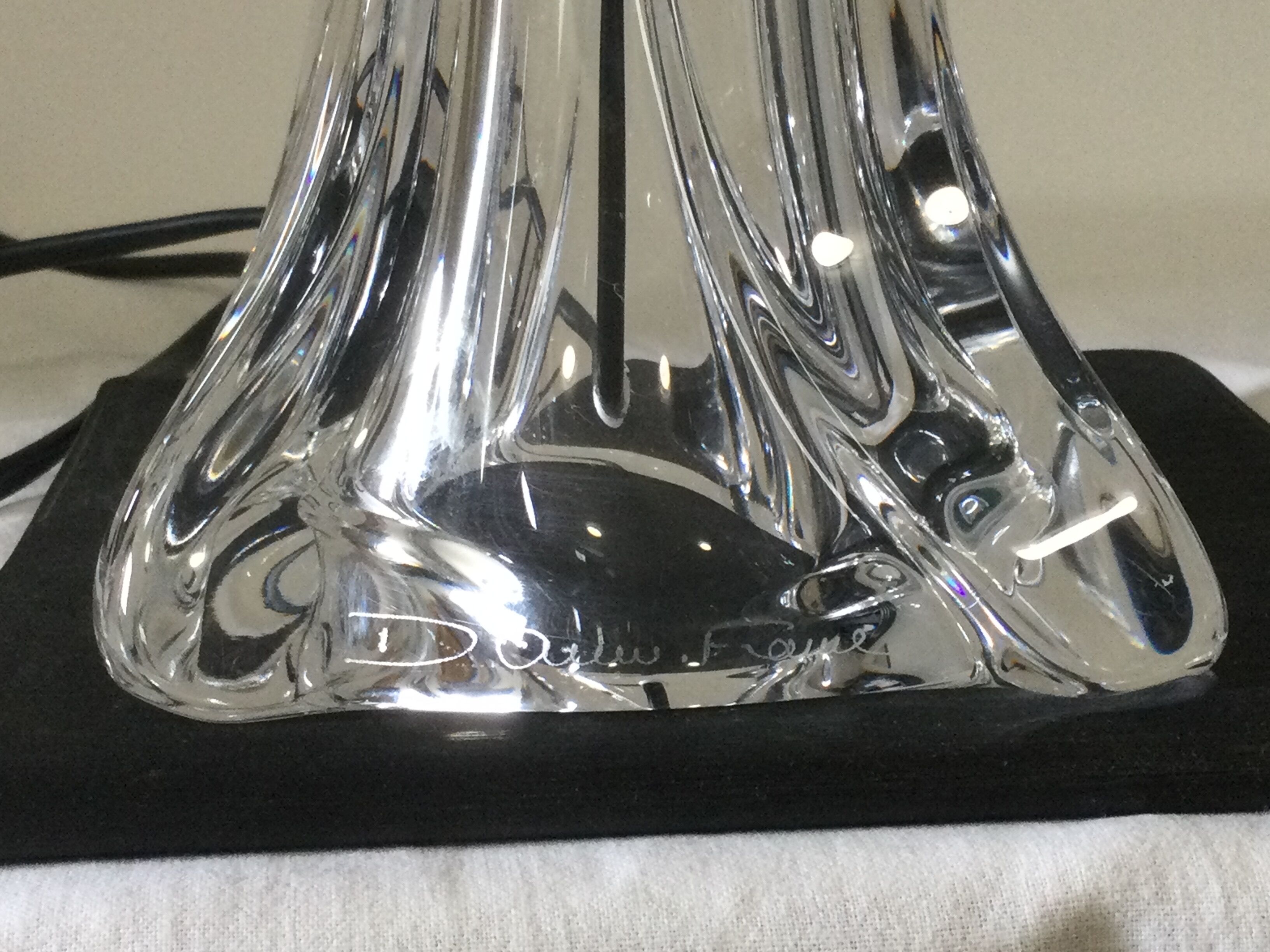 Daum lamp foot france