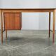 Sven Aage Madsen Teak Vanity Desk with Mirror, Denmark, 1960s