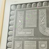 Illustration Biscuit LU Lefévre - Nantes - Vintage of 1930 - 30x40cm
