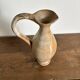 Handcrafted stoneware vase, a vintage piece from the 1960s.