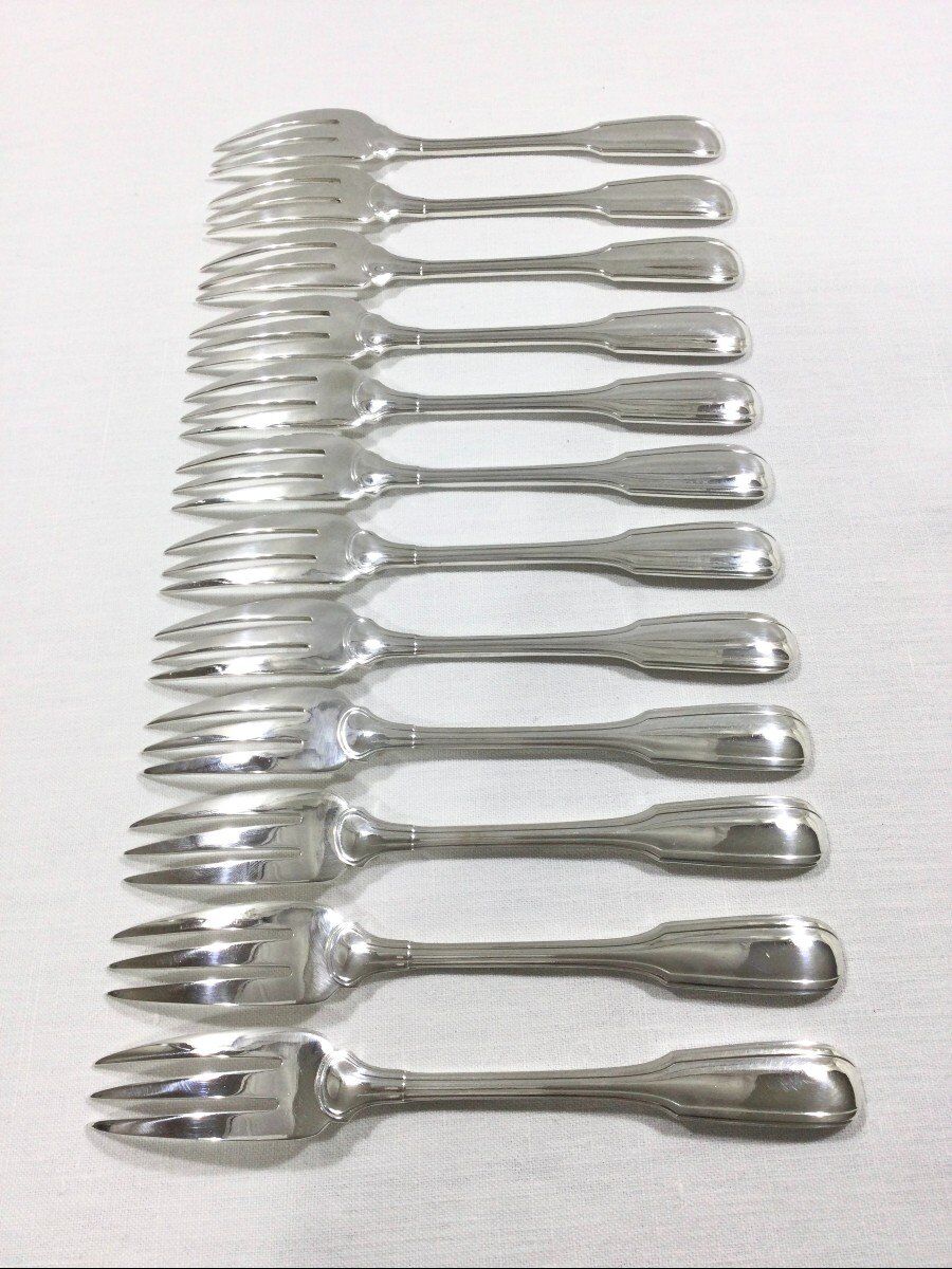 12 fish cutlery, boulenger
