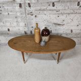 Table basse ovale