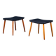 Tabourets Mid-Century, Danemark, 1960s, Set de 2