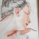 Cadre bois + dessin