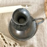 Tin thumb candle holder