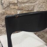 Scandinavian bouclette chair