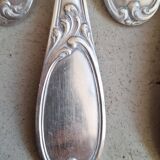 Set of 6 silver-plated dessert forks