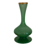 Vase en opaline couleur vert