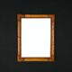 Mid-century bamboo wall mirror, Italy, 1960s