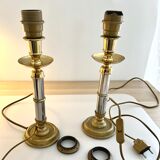 Lot de 2 pieds de lampe