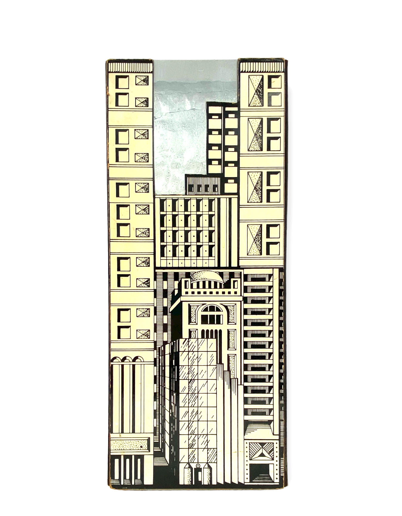 Architectural umbrella stand