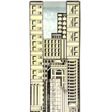 Architectural umbrella stand