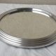 Plateau miroir rond