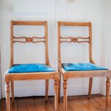 Paire de chaises ancienne restaurées