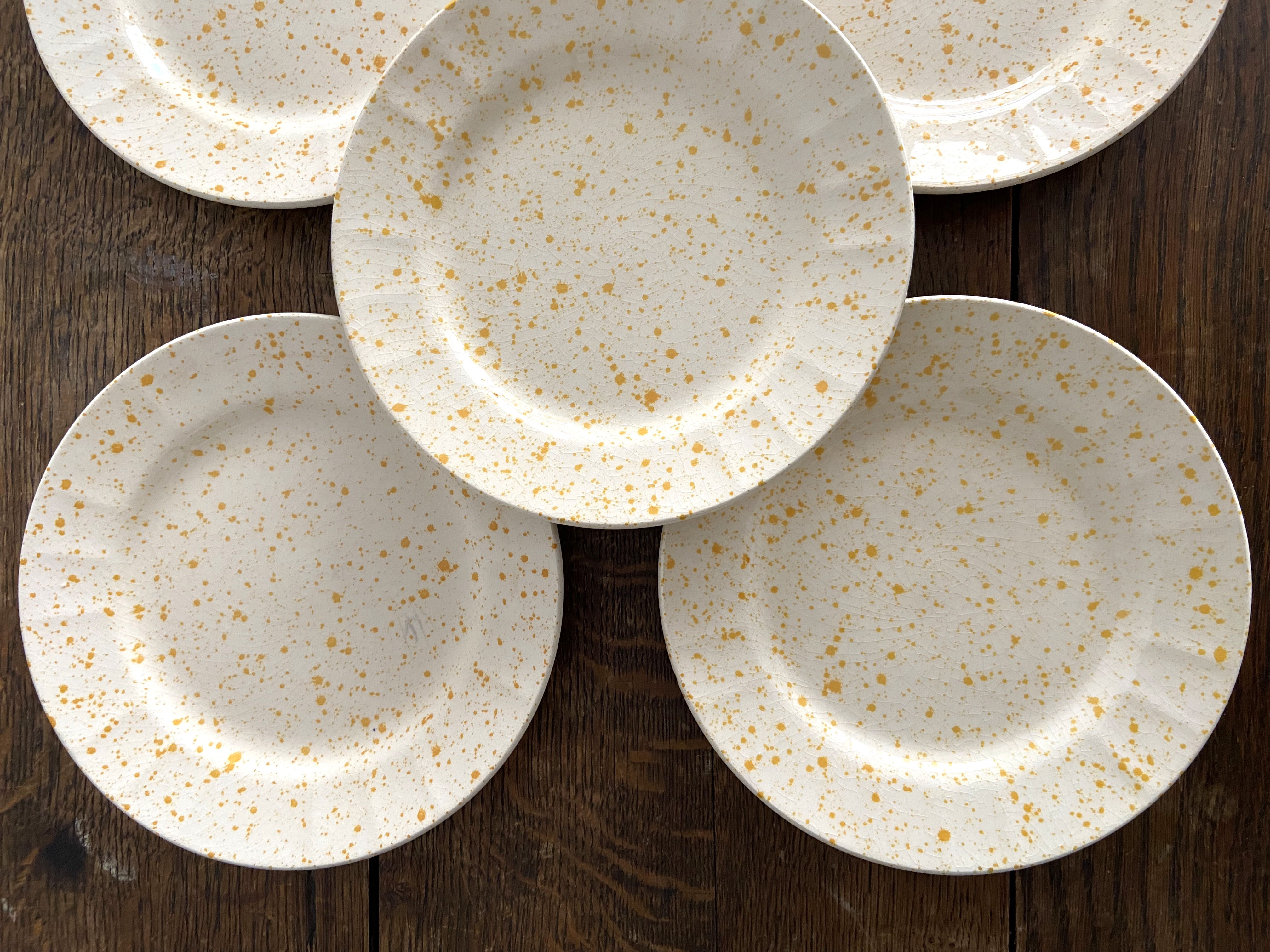 Set of 6 dessert plates