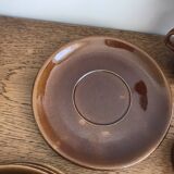 Set of 6 Fina England coffee cups with saucers